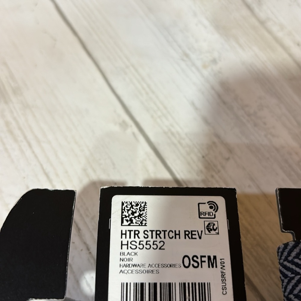 Adidas Golf Belt Reversible Cut to size Stretch color black noir New - Picture 5 of 10